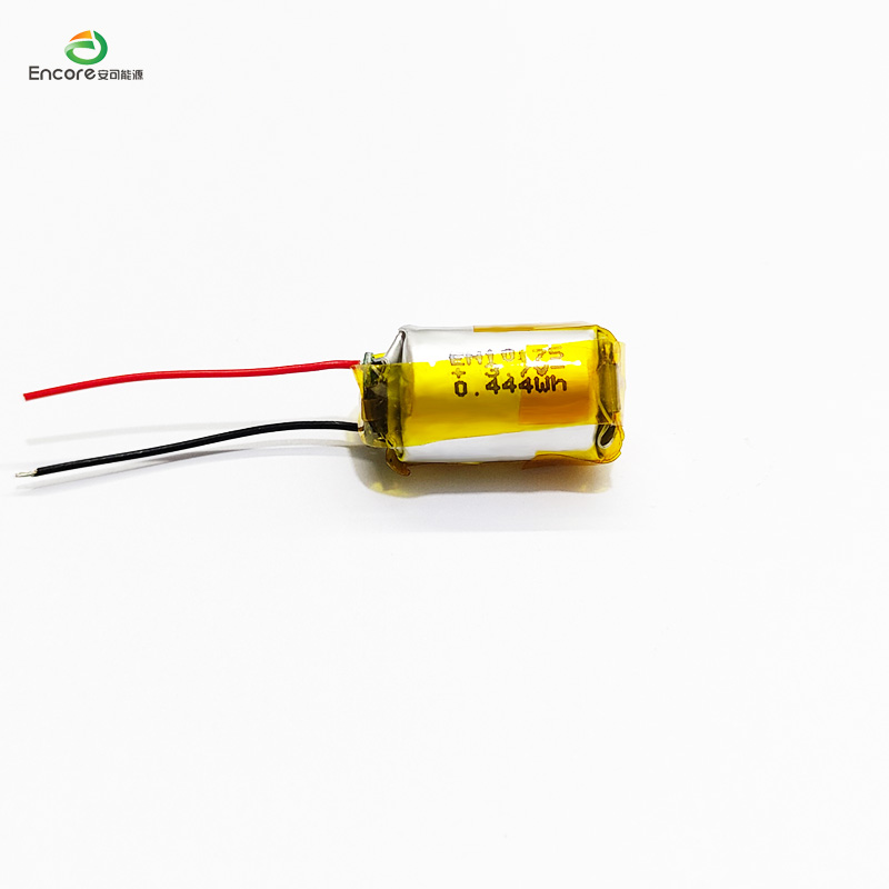 3.7v 120mah లిథియం పాలిమర్ బ్యాటరీ