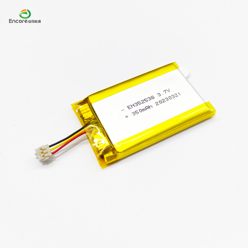 3.7v 350mah బ్యాటరీ