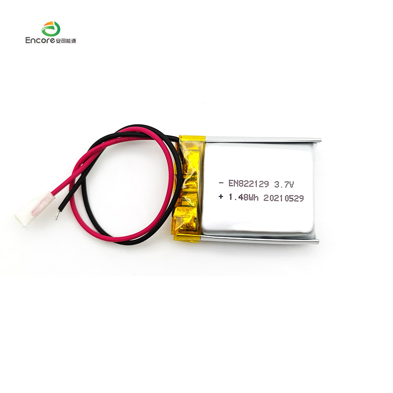 3.7v 400mah Li పాలిమర్ బ్యాటరీ