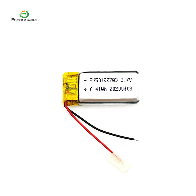 501227 3.7v 110mah లిథియం పాలిమర్ బ్యాటరీ