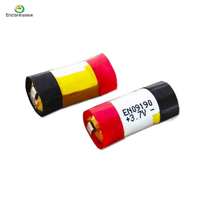 పునర్వినియోగపరచదగిన 3.7v 100mah బ్యాటరీ